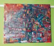 Quadro Oleo sob tela