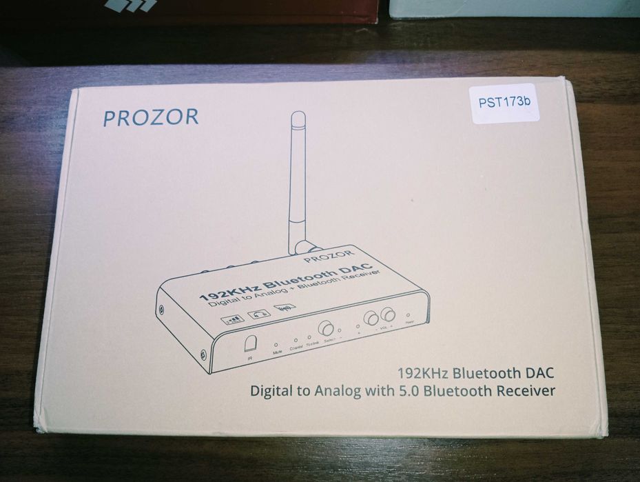 Prozor PST173b  DAC  192 Khz Bluetooth 5.0