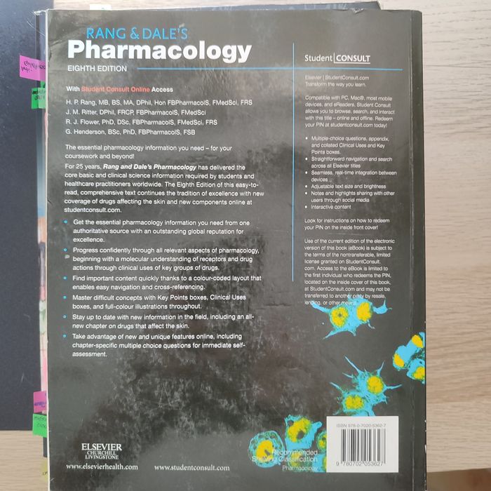 Rang & Dale's Pharmacology 8th ed