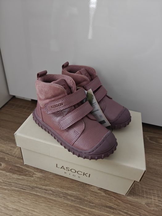 Lasocki skórzane buty trzewiki 25 nowe z metką zimowe ccc