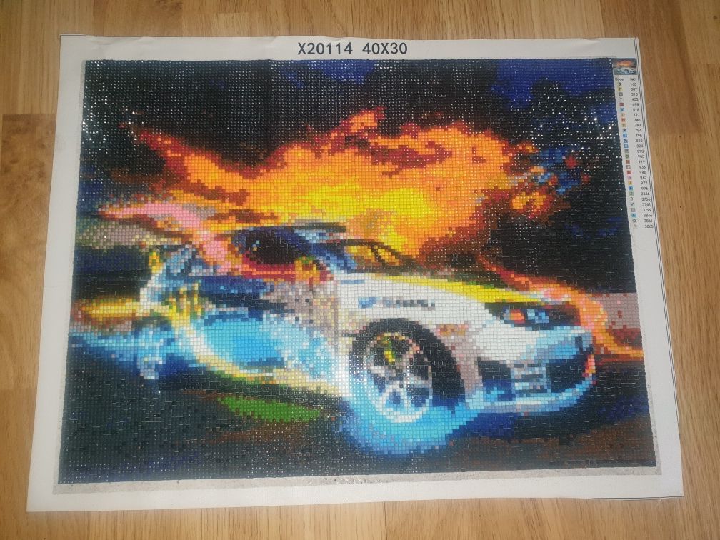 Diamond painting gotowe