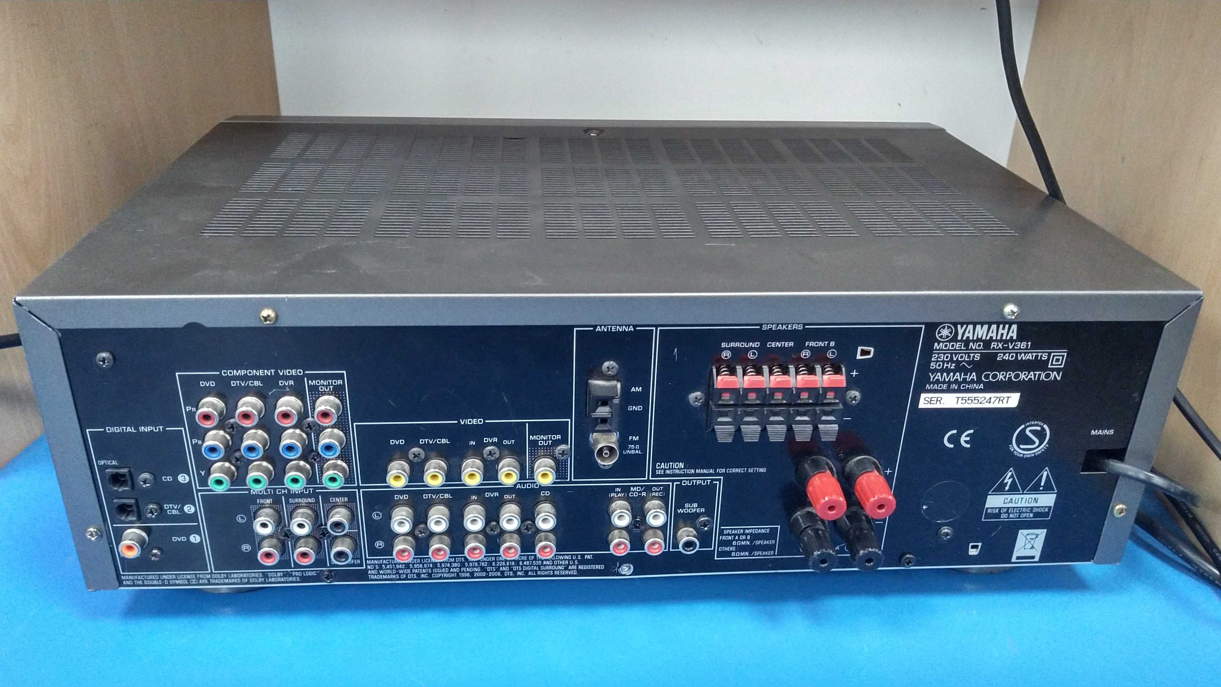 Усилитель ресивер Yamaha RX-V361