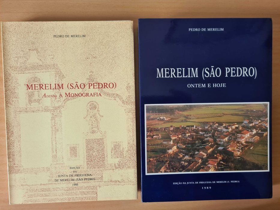 2 livros sobre a história de Merelim (São Pedro), Braga