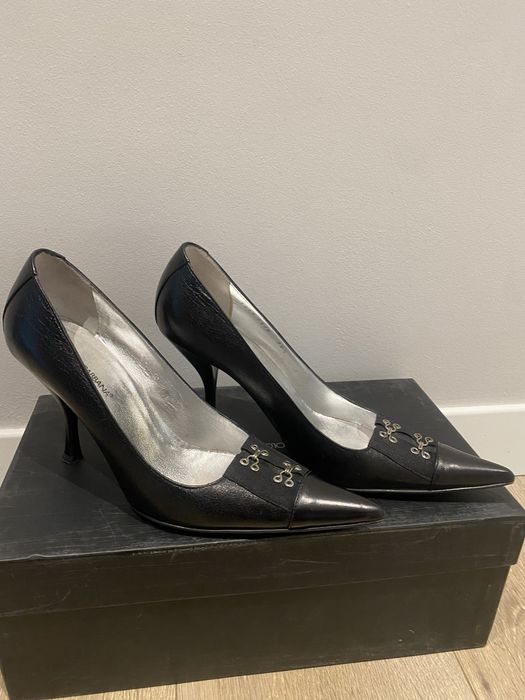 D&G шкіряні жіночі туфлі,р.38,5