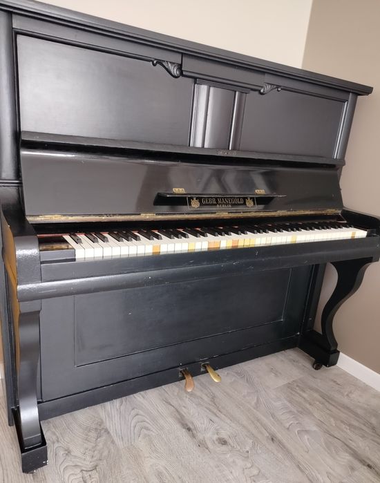 Pianino niemieckie Manufaktura Braci Manegold