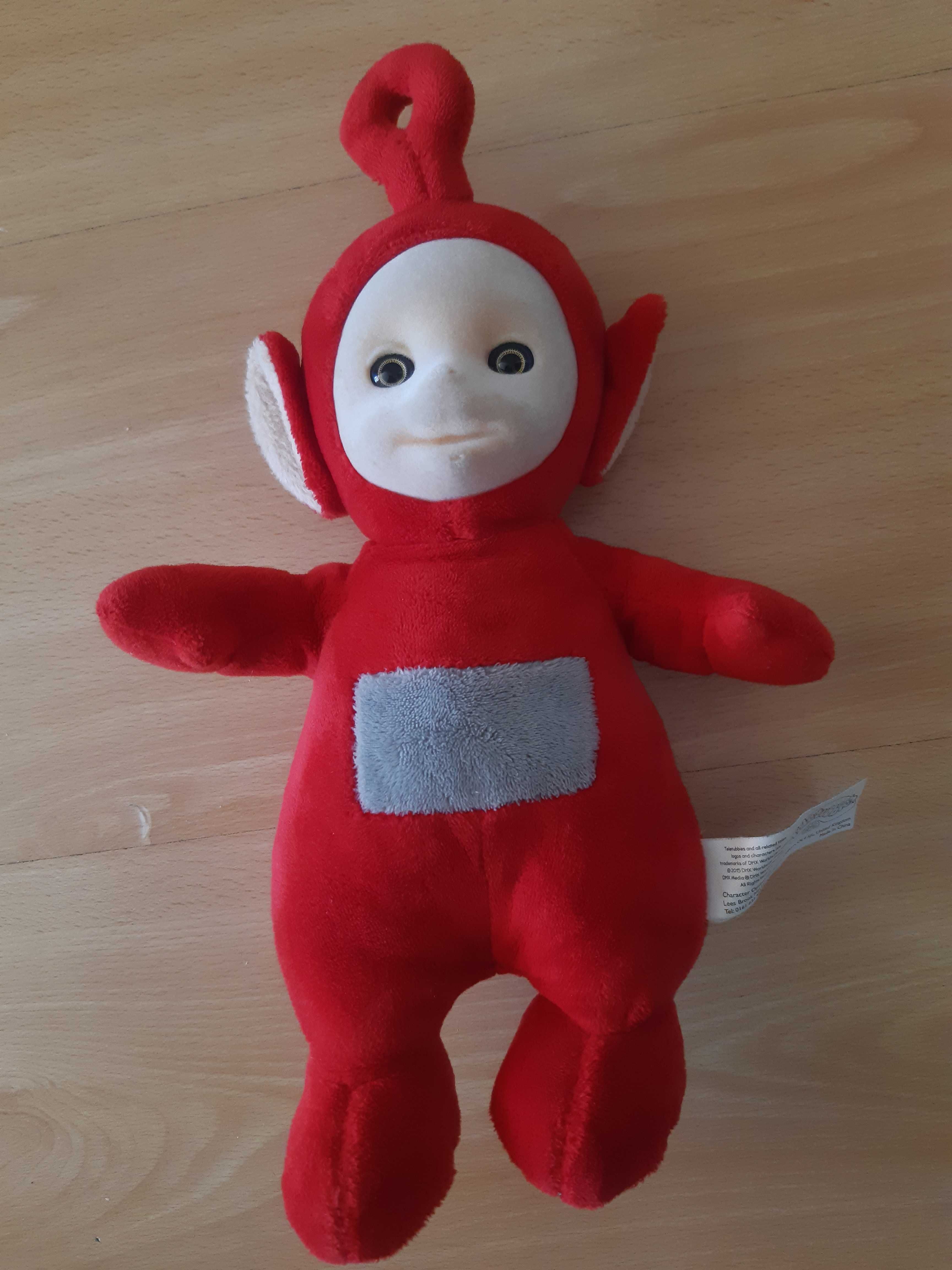 Teletubbies Teletubiś PO mówiący angielski czerwony