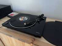 Gramofon DENON DP400 Czarny komplet jak ze sklepu