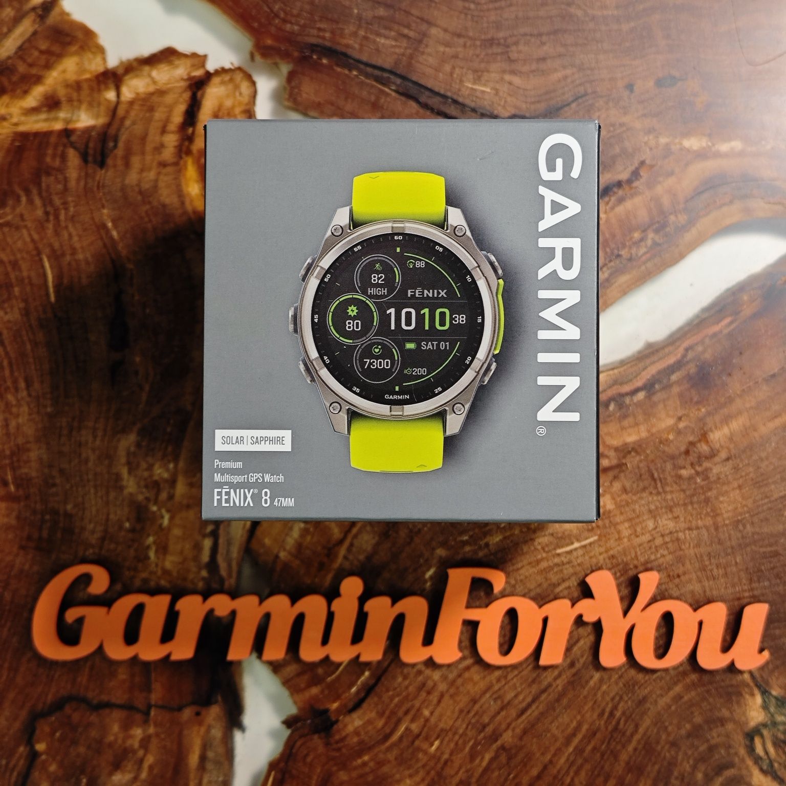 Garmin fenix 8 Solar Sapphire 47 mm Titanium 010-02906-21