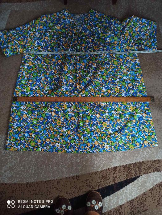 Платье, большой размер, 72. Хлопок