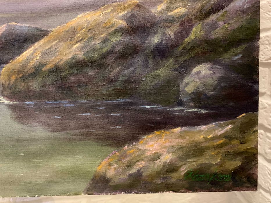 Картина олією на полотні " Морський краєвид"