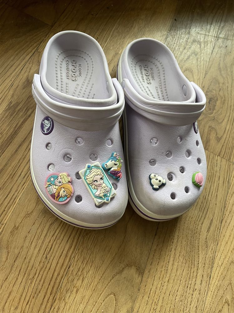 Buty klapki crocs c13 roz 30 / 31 Elsa