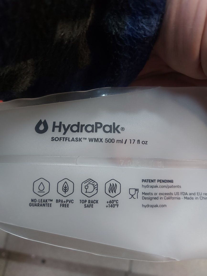 М'яка складна пляшка для води HydraPak