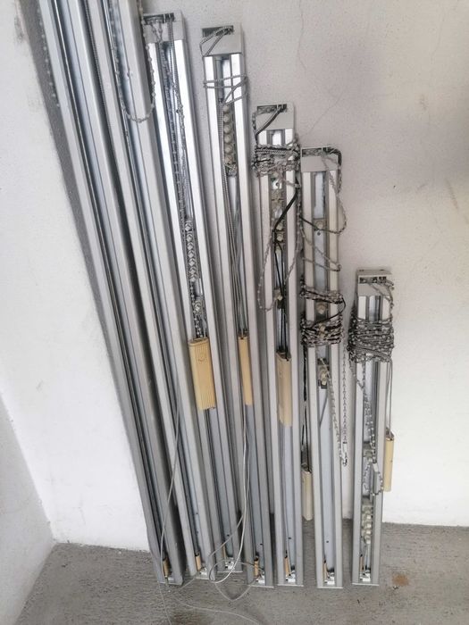 Calhas para cortinados