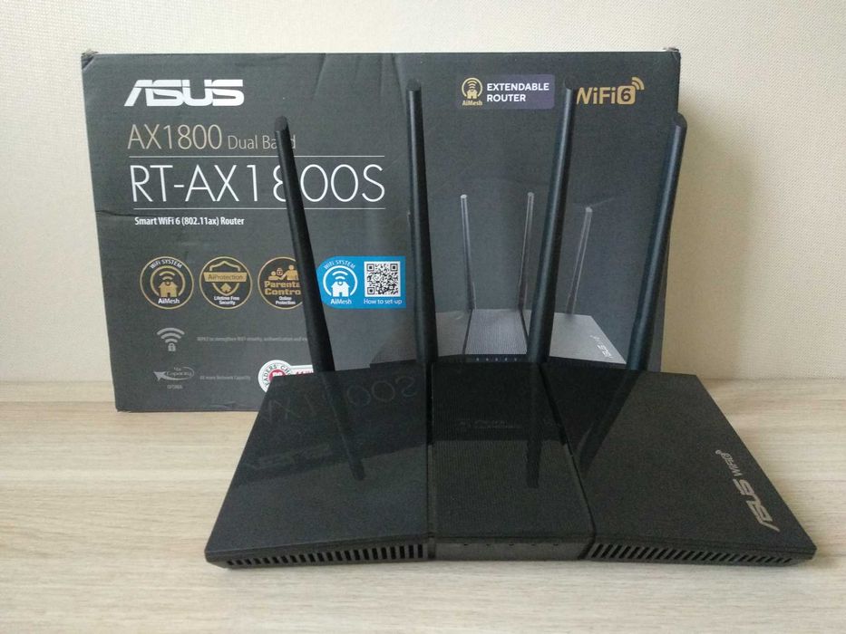 ASUS RT-AX1800S WiFi 6 (аналог RT-AX55) AiMesh Wi-Fi роутер