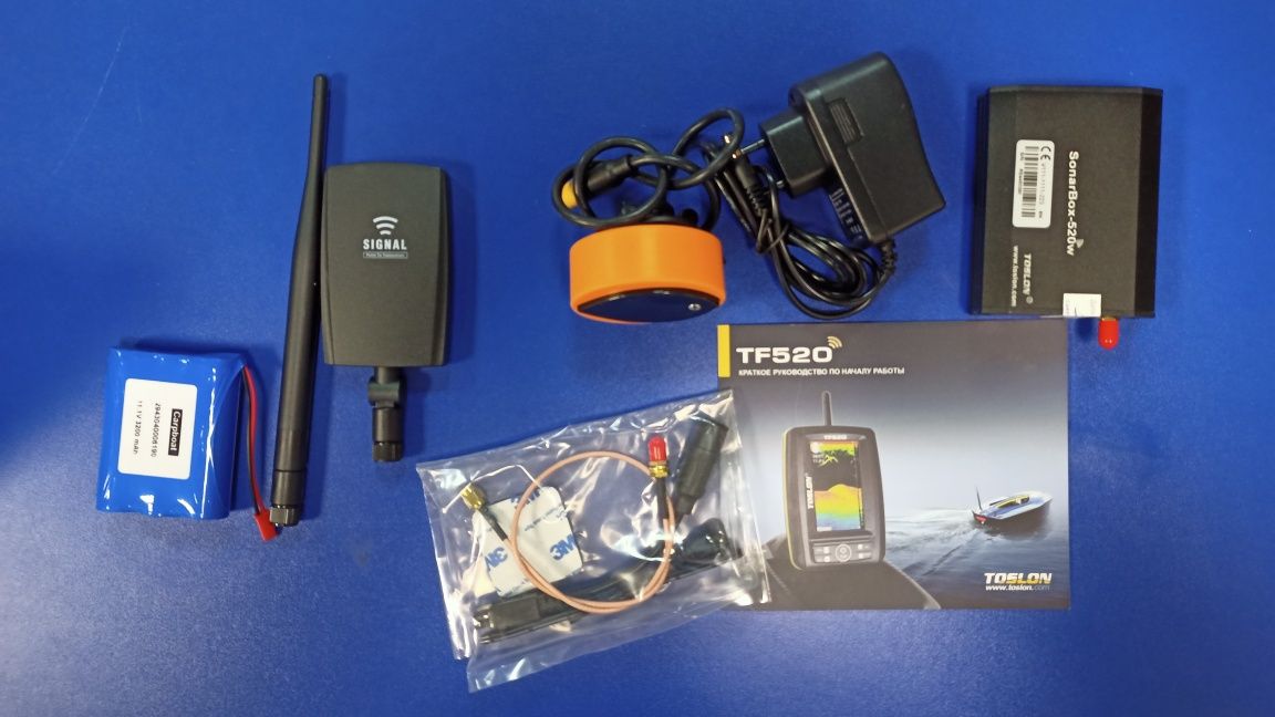 Новий ехолот Toslon TF520