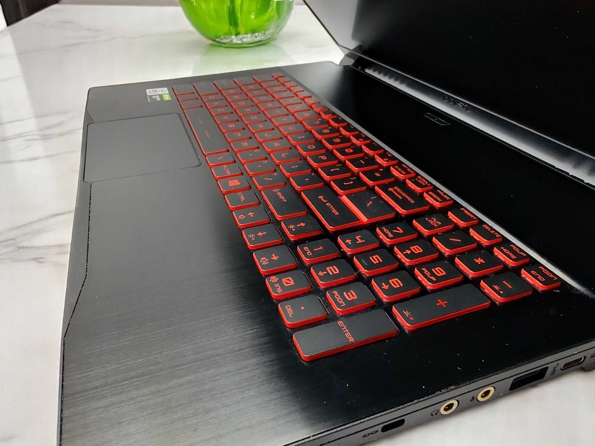 MSI GF75 17 cali Thin i5-10g./8GB/500SSD/GTX1650/Win 11 Lombard Gorzów