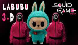Labubu-SQUID GAME 13sm. 3D-Druk
