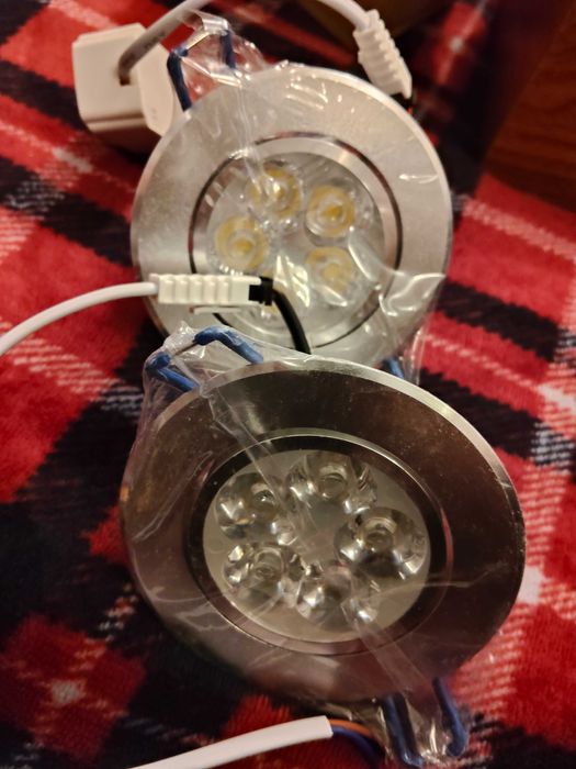 Zestaw 4× oprawa LED wpuszczana + okazja sprawdź