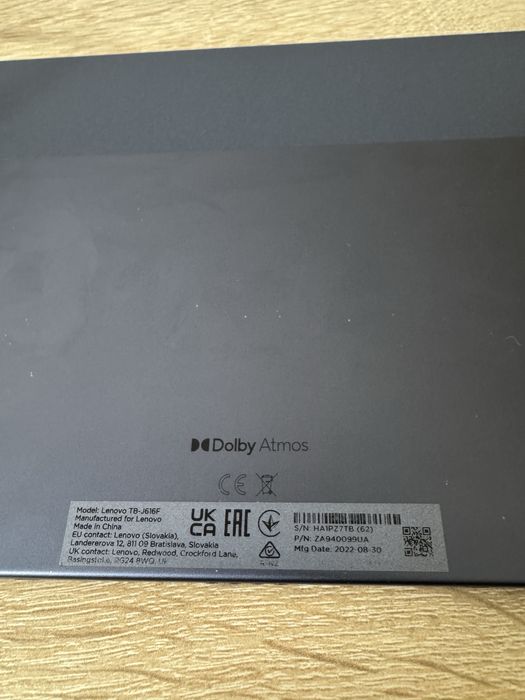 Планшетный компьютер LENOVO