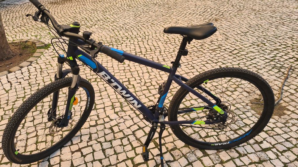 Bicicleta Rockrider 520 Azul quase nova
