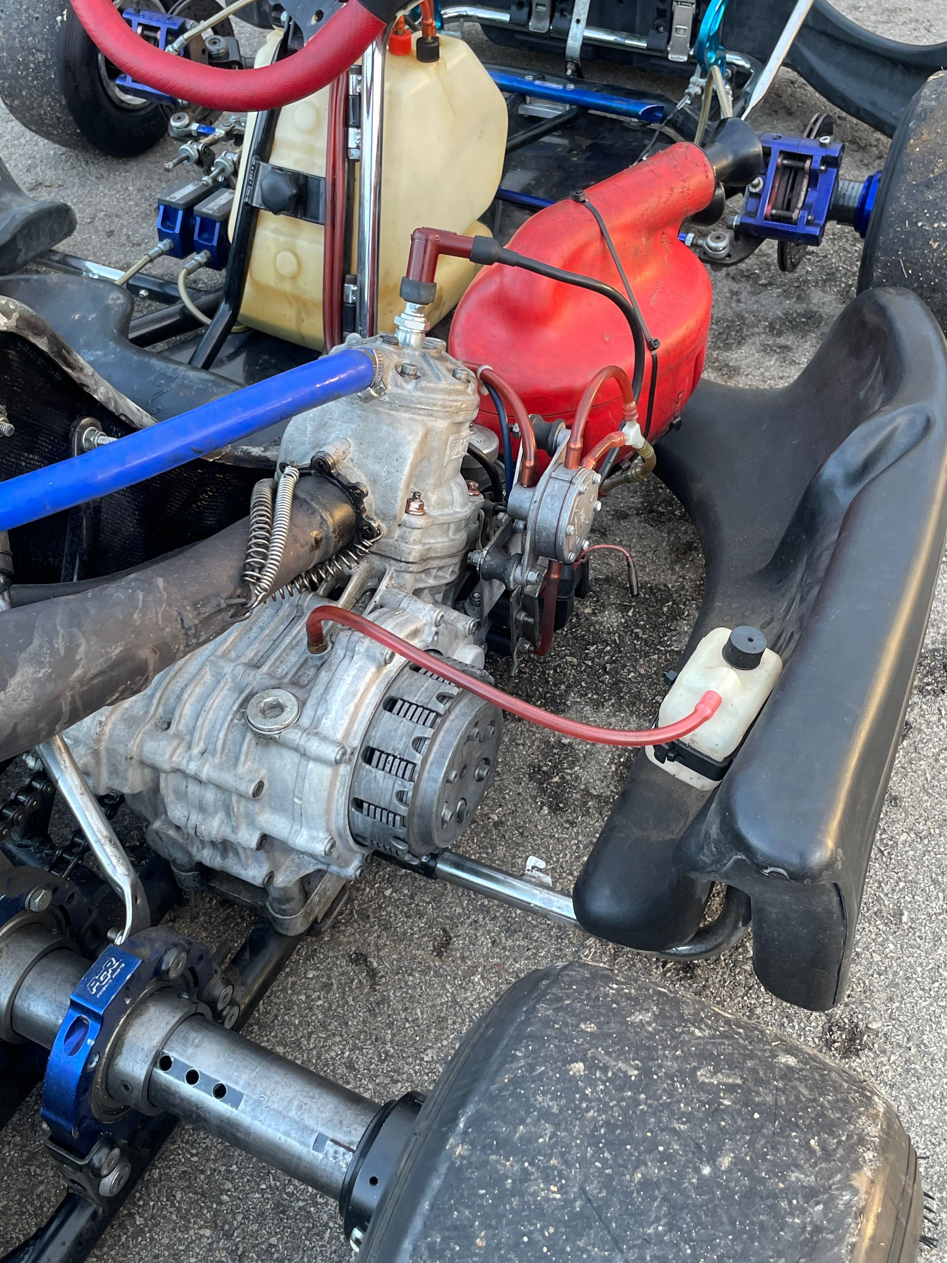 Karting vortex 125 caixa