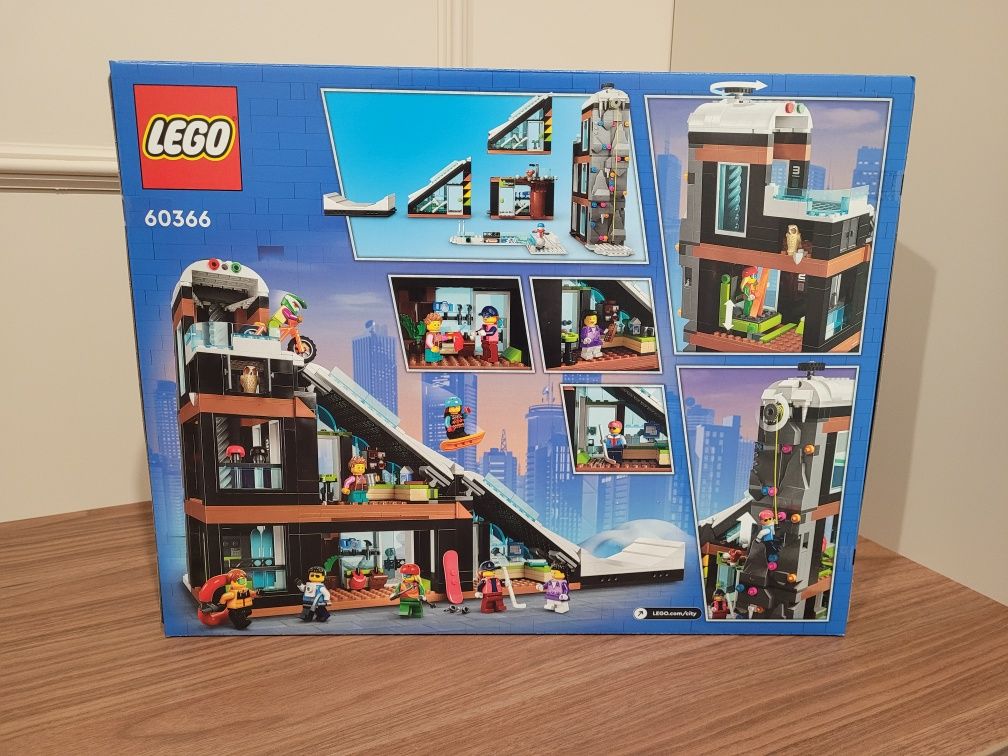 Nowe Lego City 60366 Centrum narciarskie i wspinaczkowe