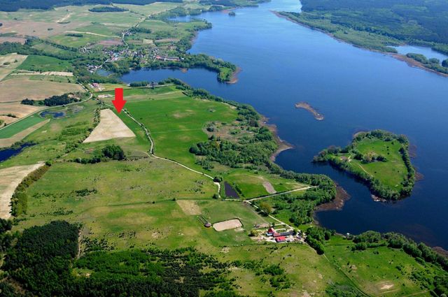 Atrakcyjna działka budowlana z widokiem na jezioro Lubie ,  Lubieszewo