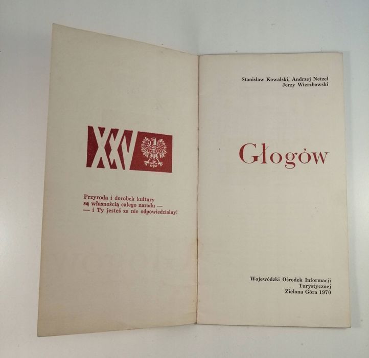 Głogów - Stanisław Kowalski Andrzej Netzel, Jerzy Wierzbowski 1970