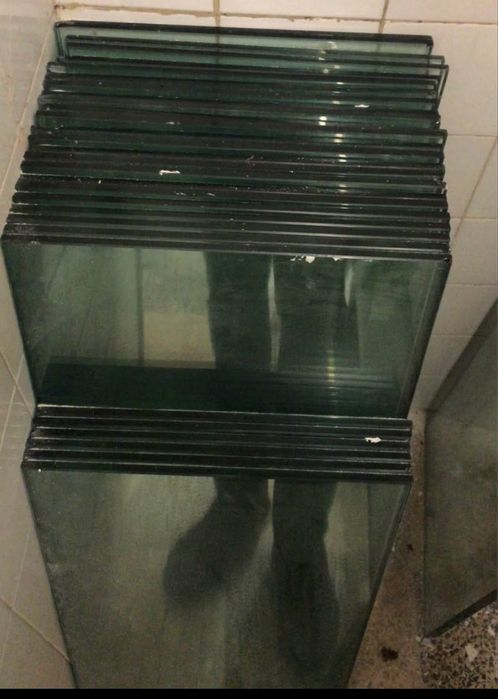 Placa de vidro em excelente estado