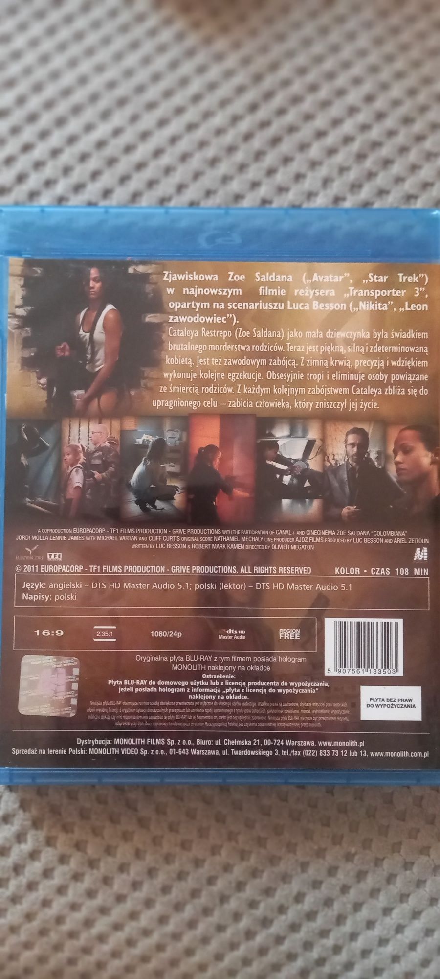 Colombiana   blu-ray