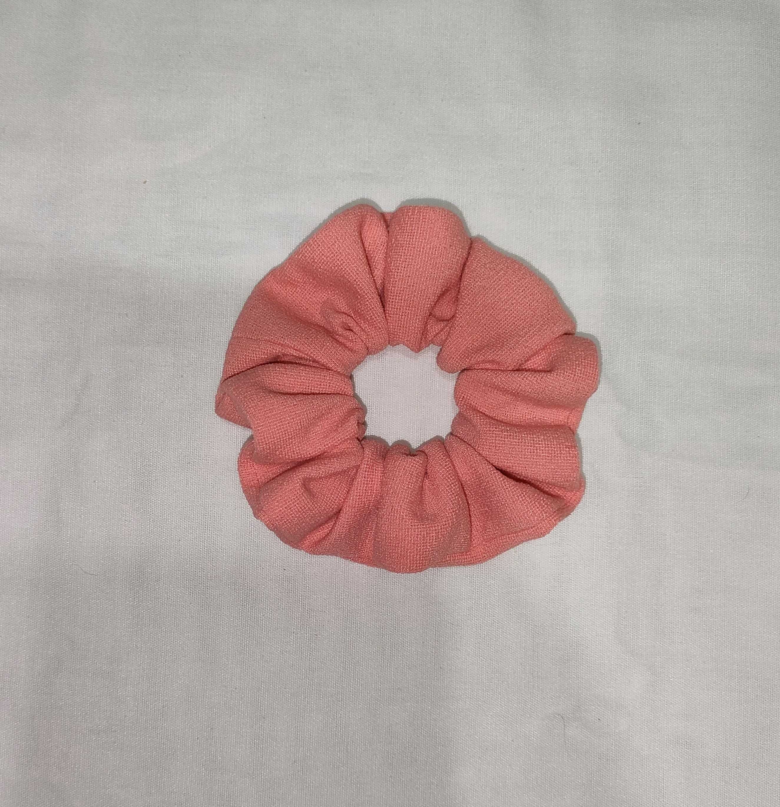 Gumka do włosów typu scrunchie frotka Handmade