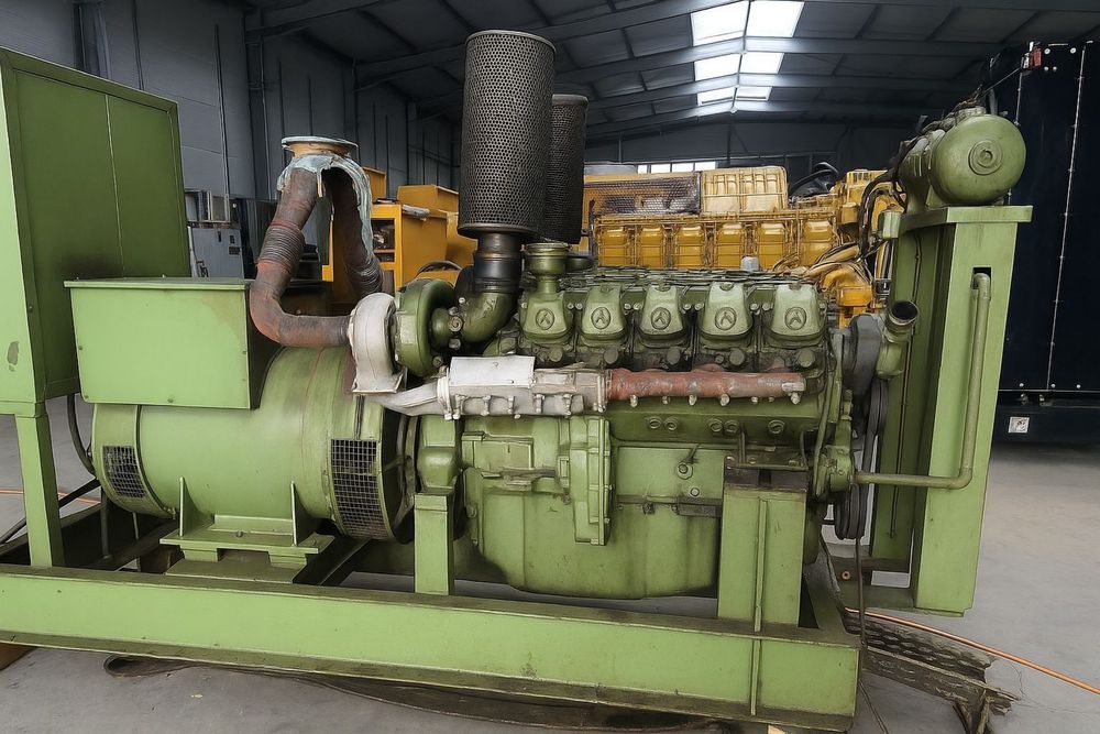 Дизильньний генератор Мерседес 400 кВт