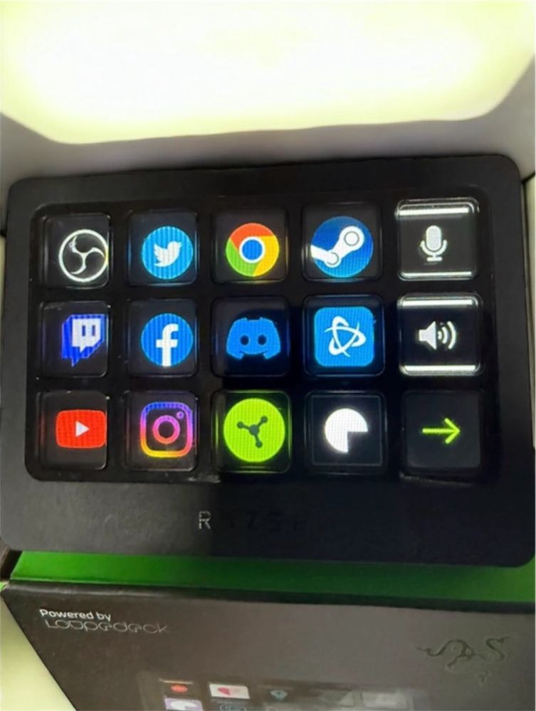 Razer stream controller x jak nowy