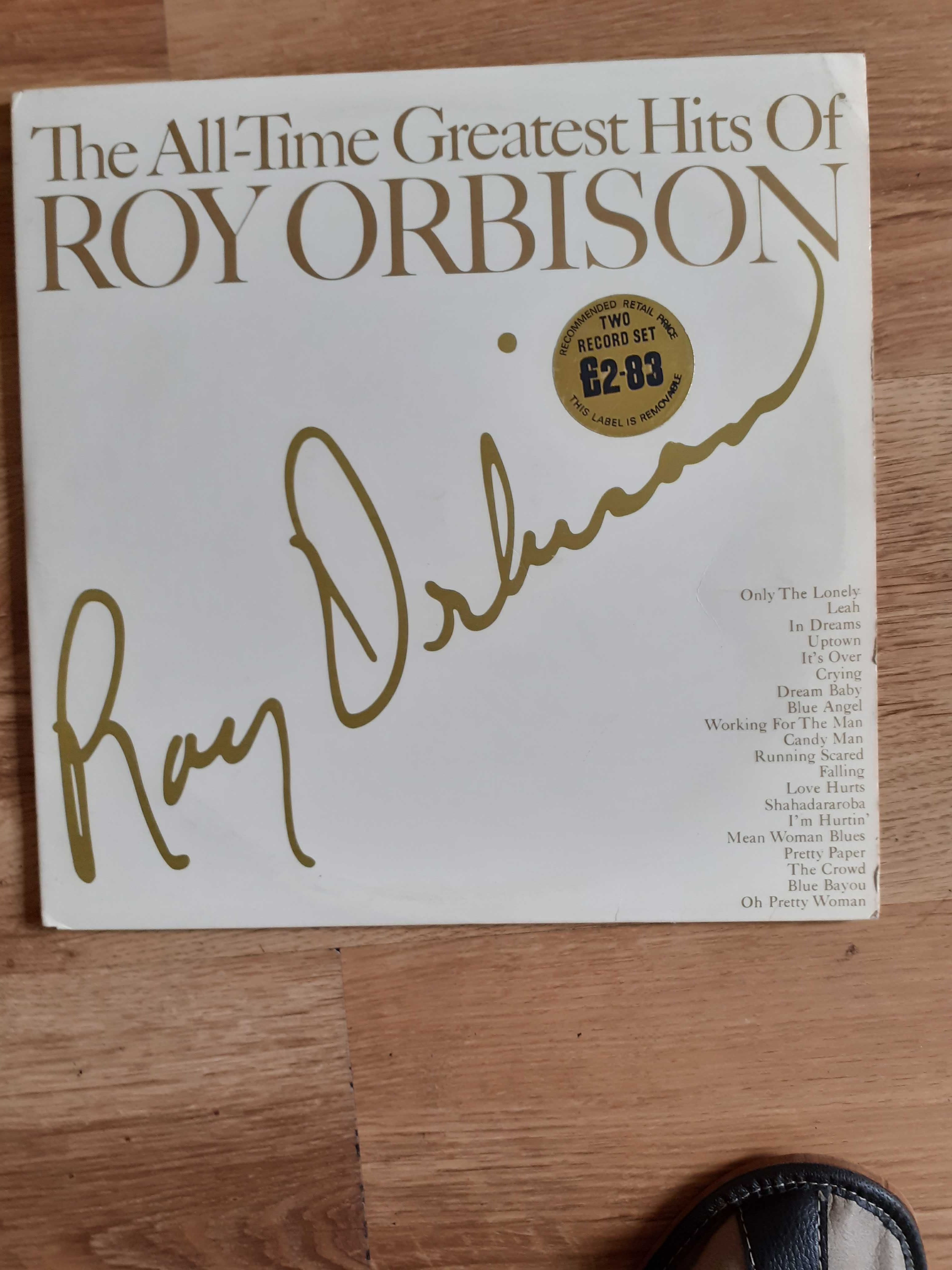 Roy Orbison The All-Time Greatest Hits of 2 lp