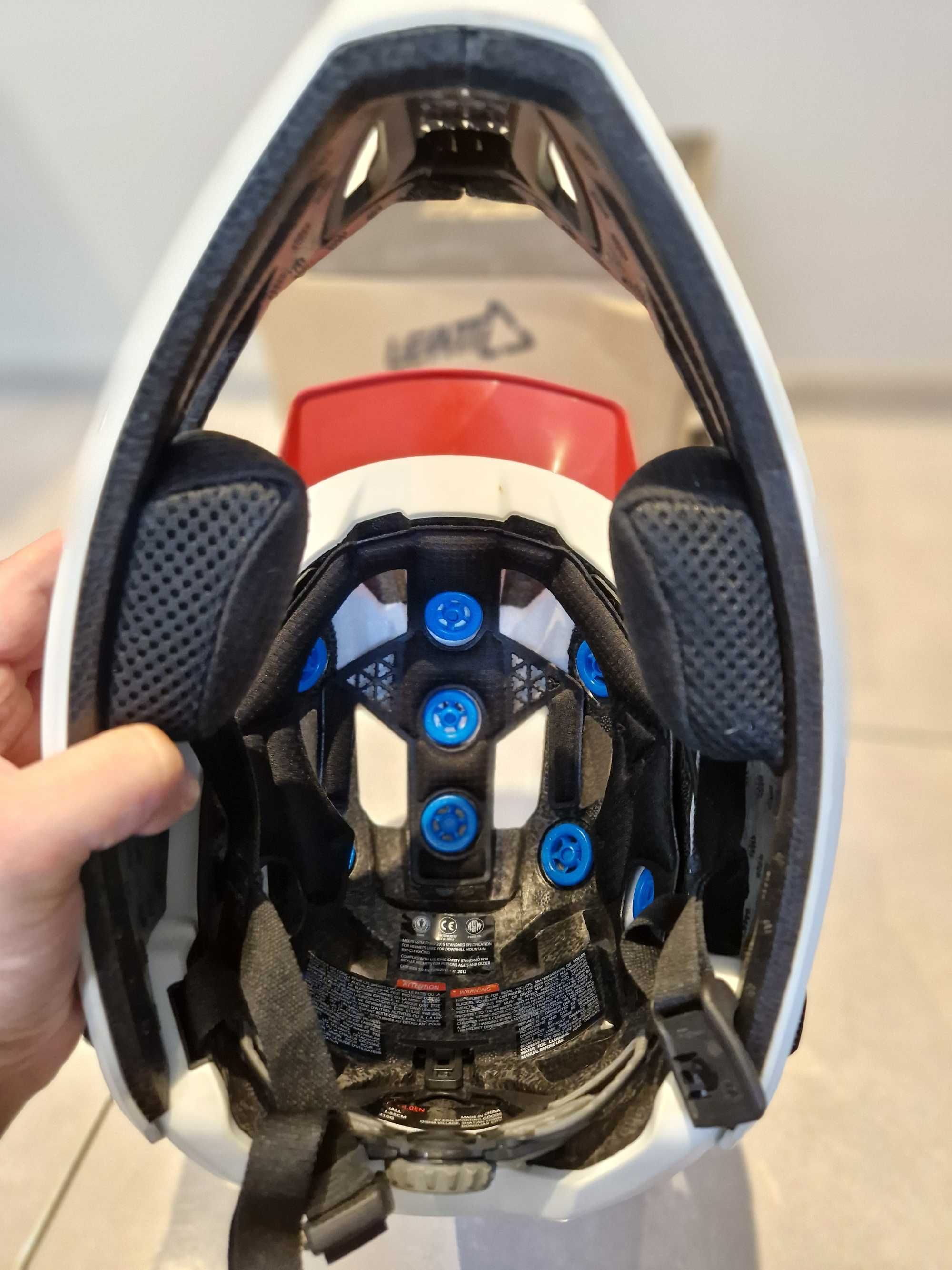 Kask Leatt 4.0 Enduro,rowerowy odpinana szczeka rozm.S