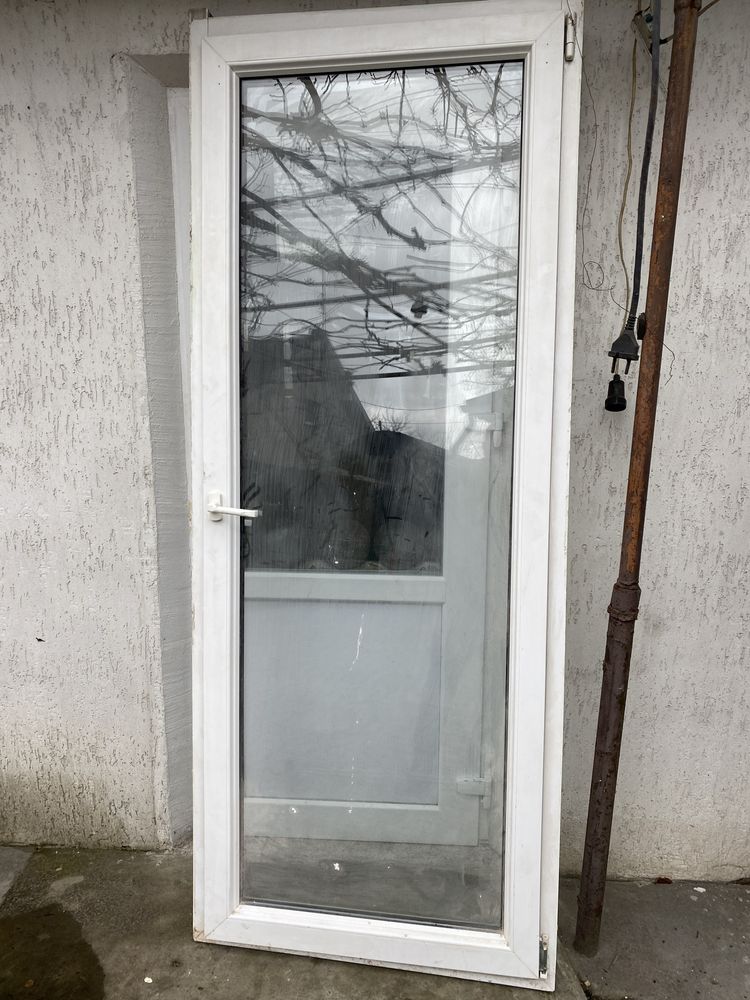 Двері ПВХ пластикові 220x88 см