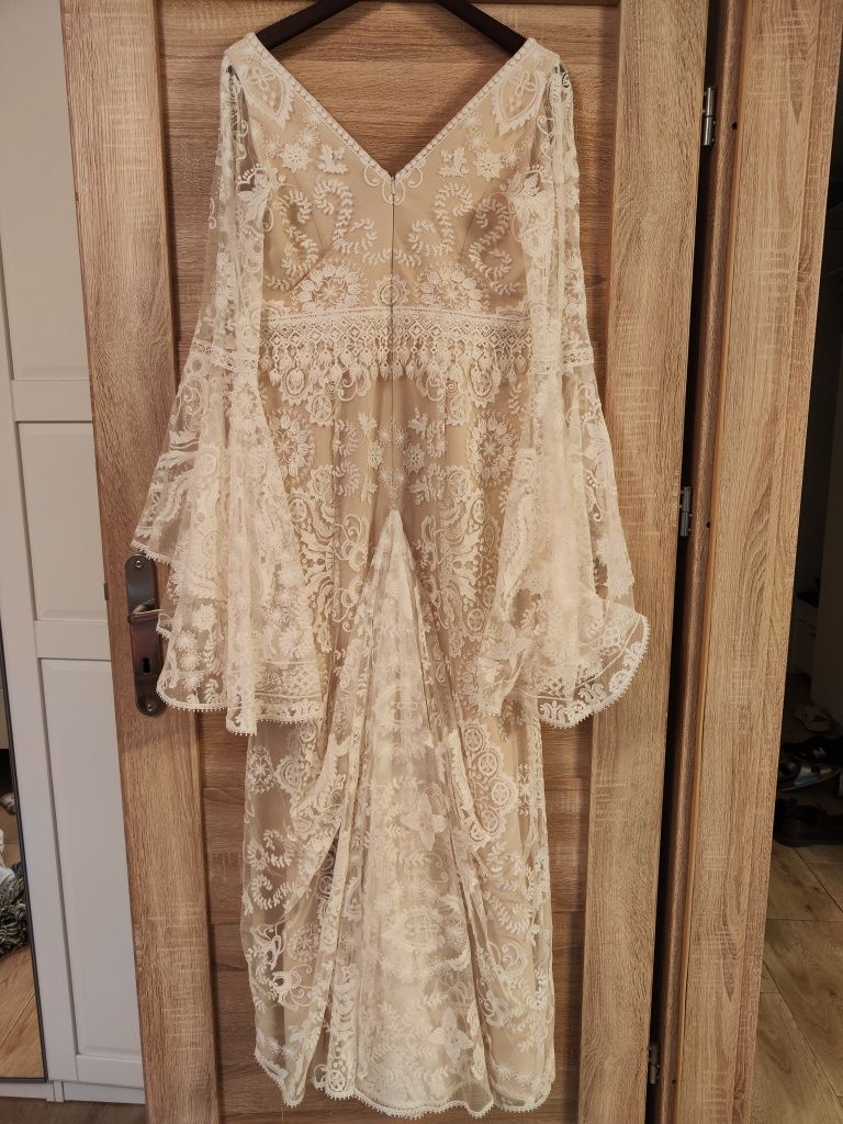 Suknia ślubna Boho Dama Couture Pocahontas