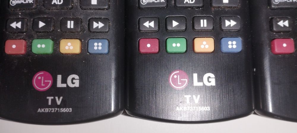 Pilot do tv control tv LG