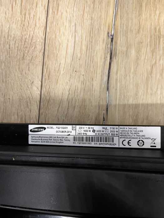 piekarnik do zabudowy SAMSUNG mikrofala