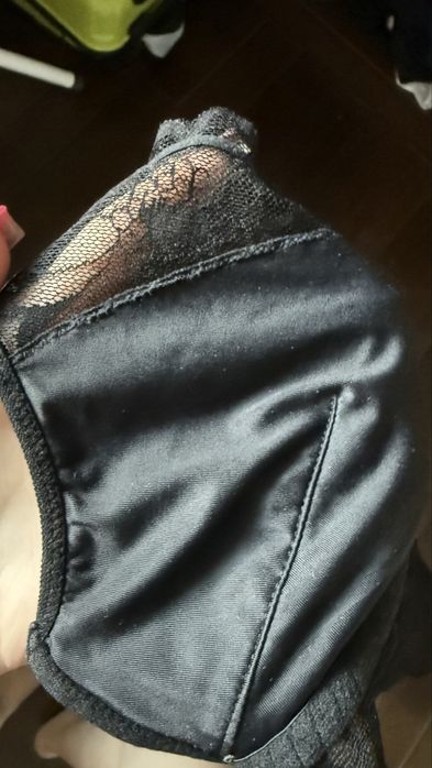 Бра від Pink білизна кружевна(мереживо), чорна, S розмір