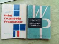 Rozmówki francuskie wydanie z 1971 i 1978 stare książki