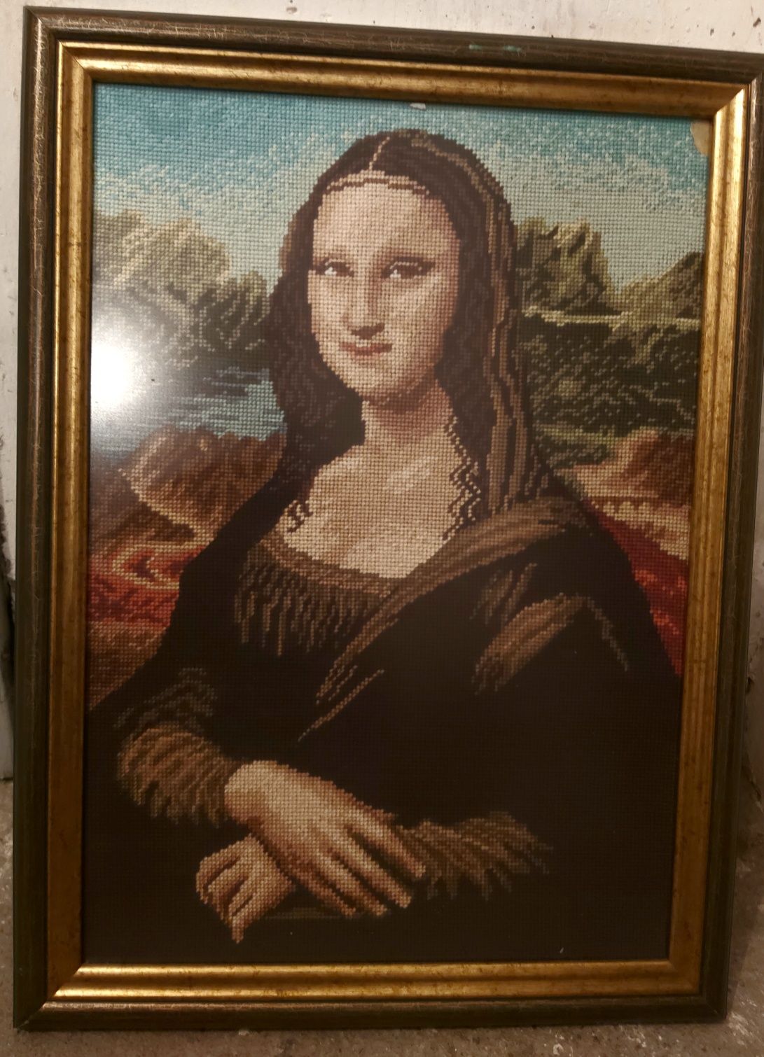 Obraz Mona Lisa z ramką