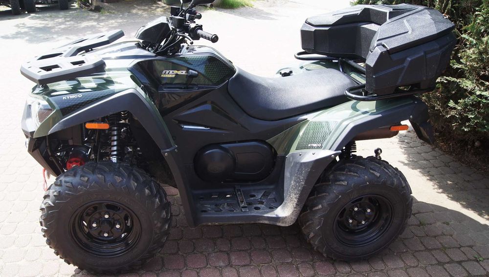 KYMCO MXU 550 duży quad kufer grzane manetki T3b 2 osoby na gwarancji