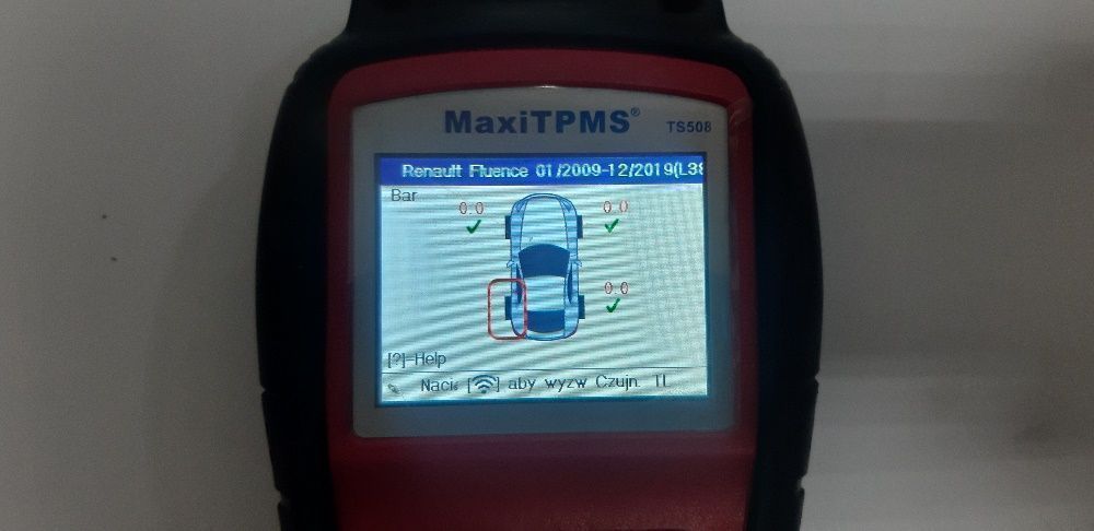 Czujnik ciśnienia TPMS RENAULT S1800.52064 Megane Laguna Fluency Scen