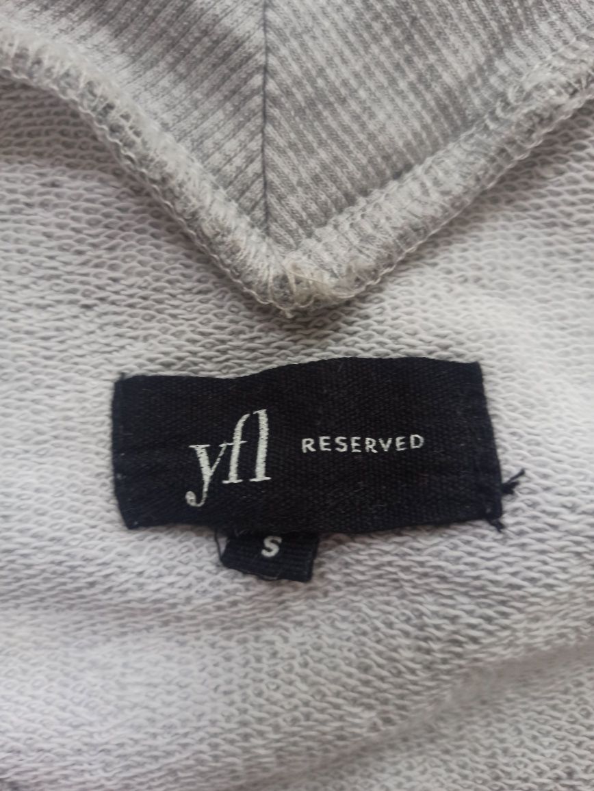 Bluza szara reserved roz S