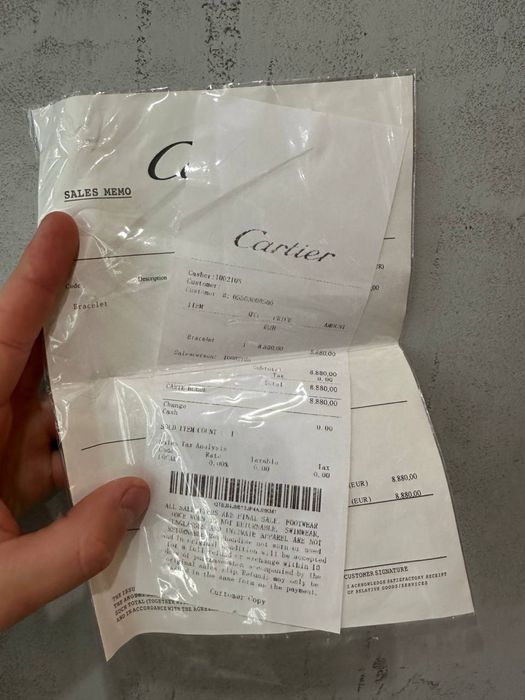 Браслет Cartier 1:1