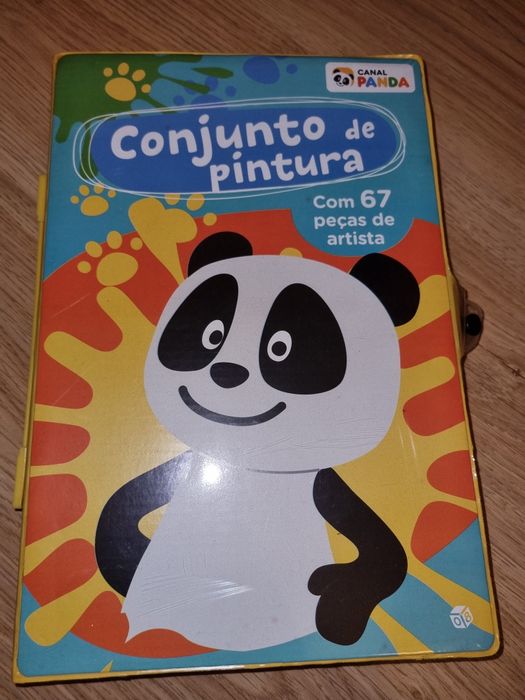 Conjunto de pintura canal panda