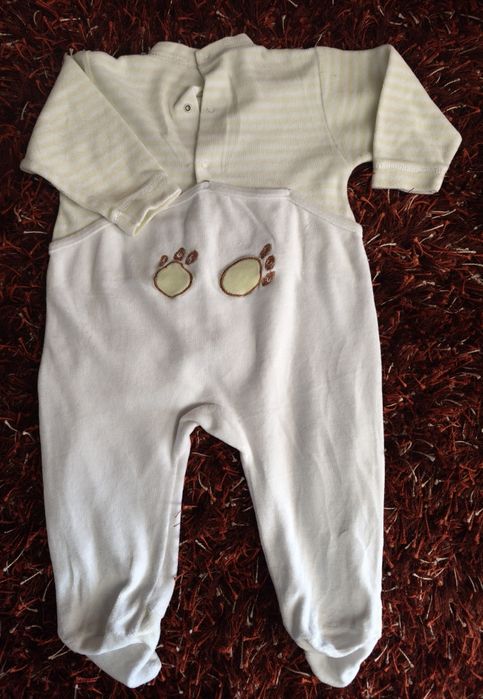 Baby grow, pijama lote de 5 : 9 meses 71 cm