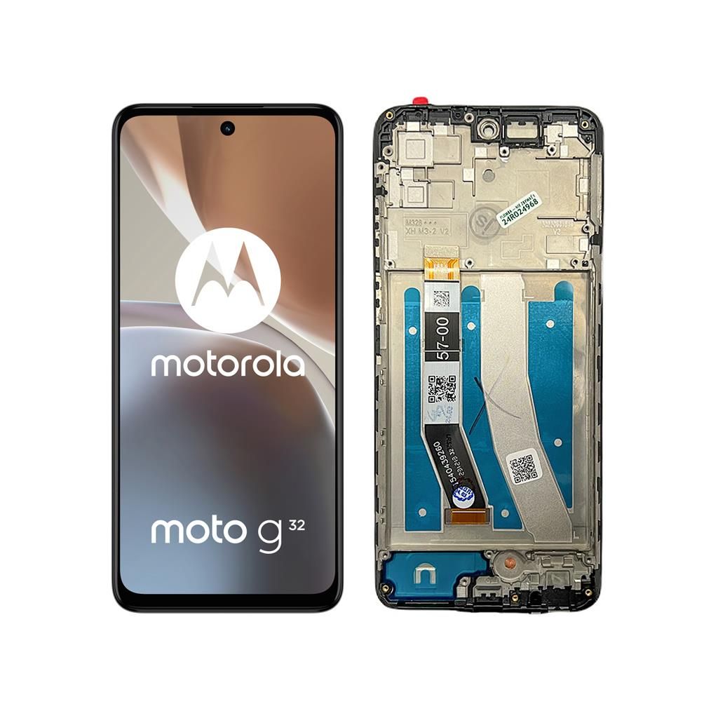 Wyświetlacz Lcd Do Motorola Moto G32 Xt2235 Ramka