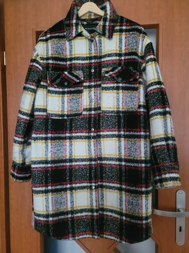 Kurtka koszulowa w kratę